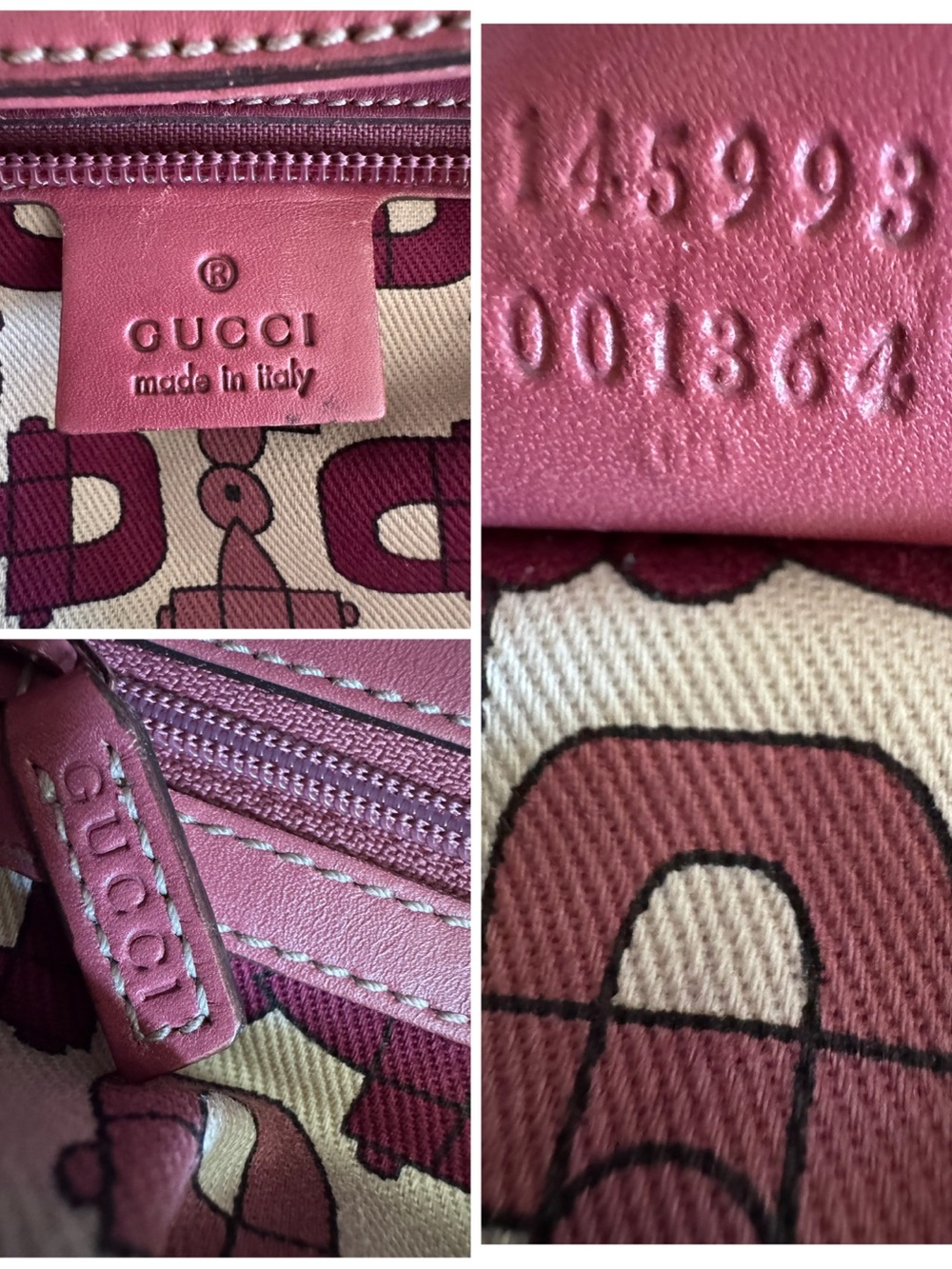 Authentic Gucci Guccissima Leather Horsebit Hobo Tote - Picture 4 of 16